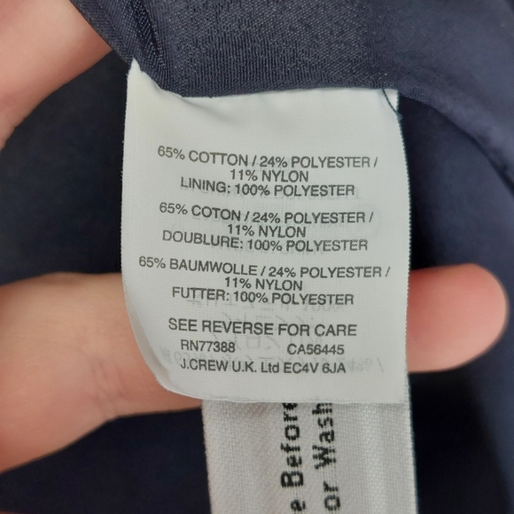 J Crew Blue Green Sleeveless Vineyard Jacquard A-Line Dress P4525 - Picture 8 of 9